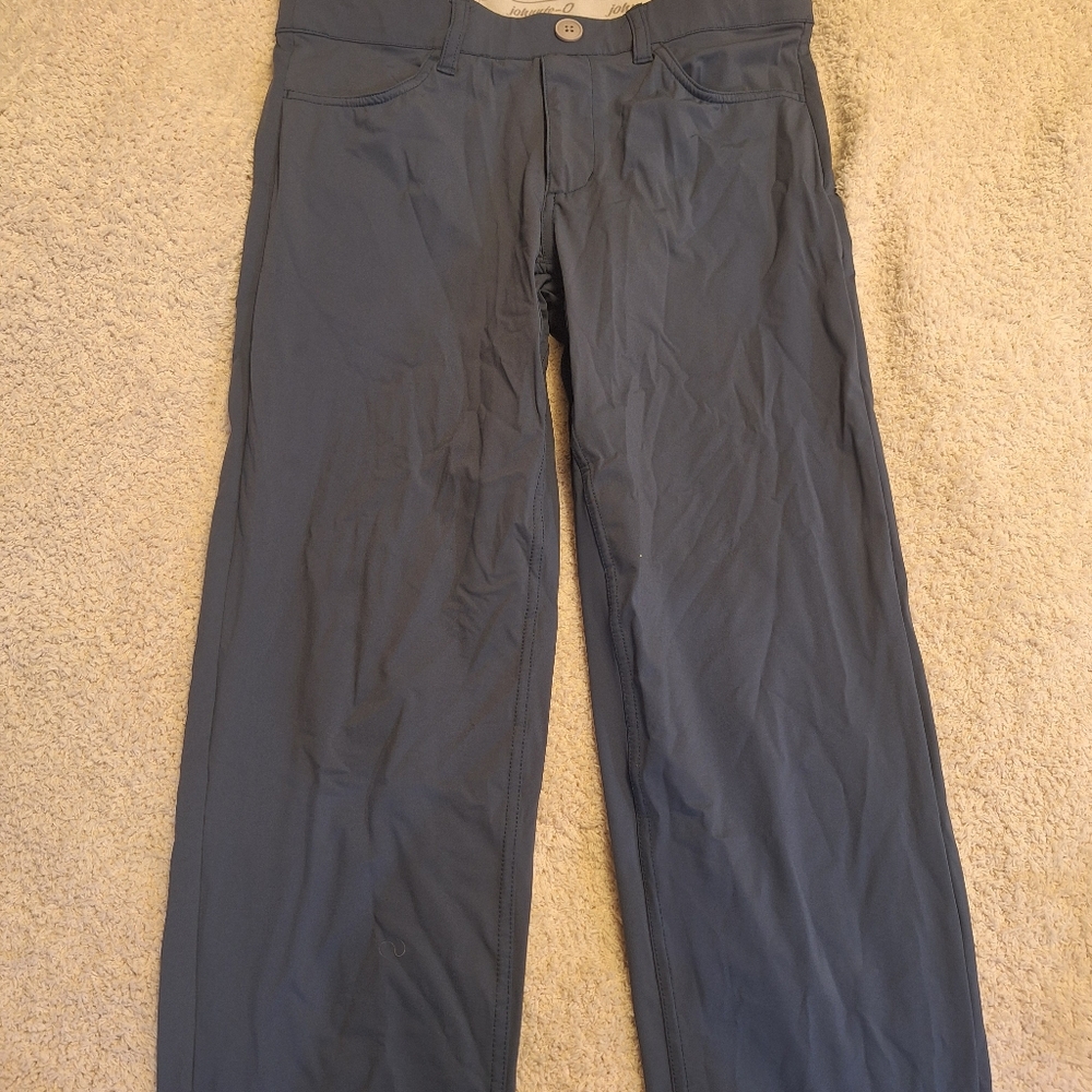 Kids Casual Straight-Leg Pants in Dark Blue